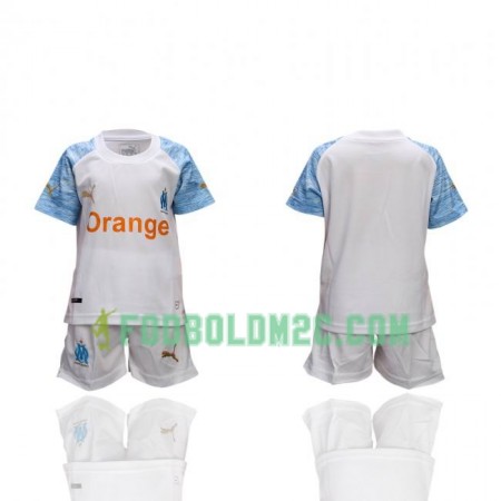 Olympique de Marseille Børn Hjemmebanesæt 2018-2019 Kortærmet (+ Korte bukser)